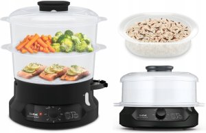 Tefal Parowar Tefal Minicompact Steam Cooker VC1398 6L 800W 2 Pojemniki 13
