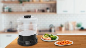 Tefal Parowar Tefal Minicompact Steam Cooker VC1398 6L 800W 2 Pojemniki 5