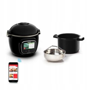 Multicooker Tefal Multicooker Tefal Cook4me Touch CY9128 1600W 6L Kosz do gotowania na parze 8