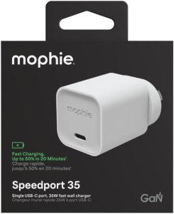 Ładowarka Mobile Origin Mophie ROC GaN - ładowarka sieciowa, 1x USB-C, 35W (white) 6