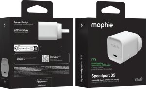 Ładowarka Mobile Origin Mophie ROC GaN - ładowarka sieciowa, 1x USB-C, 35W (white) 7