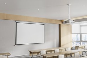 Uchwyt do projektorów Neomounts Uchwyt sufitowy do projektora CL25-540WH1 h:60,5-90,5 cm biały 15