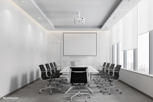 Uchwyt do projektorów Neomounts Uchwyt sufitowy do projektora CL25-530WH1 h:25,5 cm biały 15