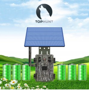 Kamera TOPHUNT Kamera Leśna Fotopułapka 2.7K 4G LTE SOLAR PODGLĄD na ŻYWO 3
