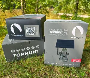 Kamera TOPHUNT Kamera Leśna Fotopułapka 2.7K 4G LTE SOLAR PODGLĄD na ŻYWO 5