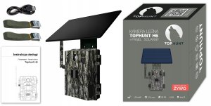 Kamera TOPHUNT Kamera Leśna Fotopułapka 2.7K 4G LTE SOLAR PODGLĄD na ŻYWO 9