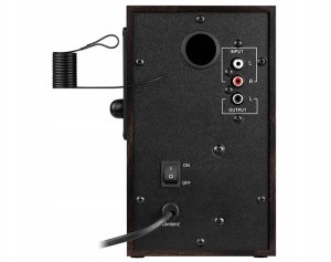 Głośniki komputerowe Tracer Głośniki Głośnik Tracer Charleston 2.0 Czarno-brązowy 7