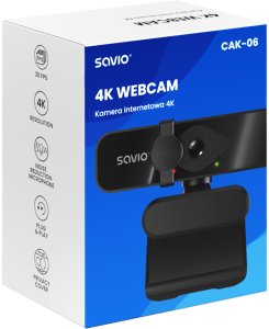 Kamera internetowa Savio Savio Kamera internetowa 4K CAK-06 6