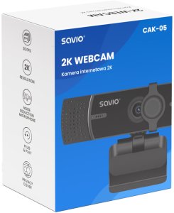 Kamera internetowa Savio Savio Kamera internetowa 2K CAK-05 6