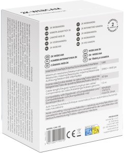 Kamera internetowa Savio Savio Kamera internetowa 2K CAK-05 7