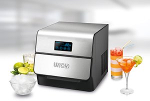 Kostkarka do lodu Unold Kostkarka do lodu Unold 48955 1,5L 150W Srebrna Łopatka do lodu Miarka 11