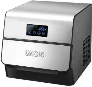 Kostkarka do lodu Unold Kostkarka do lodu Unold 48955 1,5L 150W Srebrna Łopatka do lodu Miarka 14