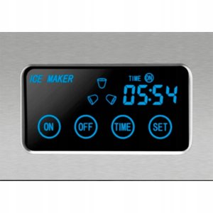 Kostkarka do lodu Unold Kostkarka do lodu Unold 48955 1,5L 150W Srebrna Łopatka do lodu Miarka 3