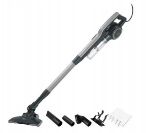 Odkurzacz pionowy Odkurzacz pionowy przewodowy Vesta EVC02 0,9L 600W Czarno-Szary 2