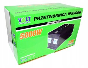 UPS VOLT POLSKA PRZETWORNICA VOLT POLSKA IPS-5000 12V / 230V 2500/5000 W 2