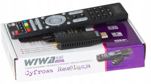 Tuner TV Wiwa Tuner DVB-T2 WIWA MINI dekoder TV naziemnej H.265 5