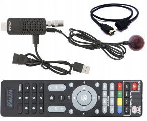 Tuner TV Wiwa Tuner DVB-T2 WIWA MINI dekoder TV naziemnej H.265 6
