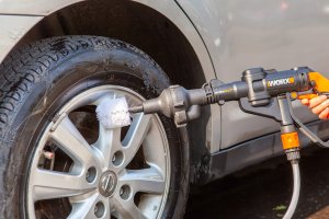 Worx Szczotka okrągła obrotowa do Hydroshot Worx WA4042 3