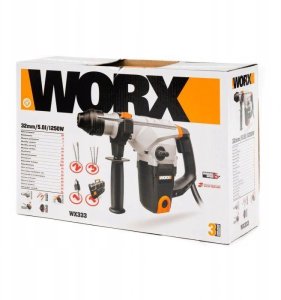Młotowiertarka Worx Młotowiertarka WORX WX333 5J SDS Plus 3 funkcje 10