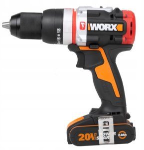 Wiertarko-wkrętarka Worx Wkrętarka WORX WX354 Bezszczotkowa 20V 60Nm 2x 2Ah 2