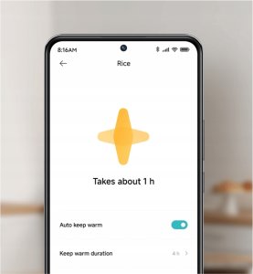 Multicooker Xiaomi INTELIGENTNY RYŻOWAR 710W 3L WiFi Xiaomi Smart Multifunctional Rice Cooker 4