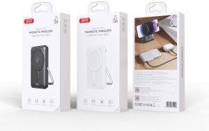 Powerbank XO XO Powerbank Magnetyczny 10 000 mAh szybki kompatybilny z Magsafe biały 7