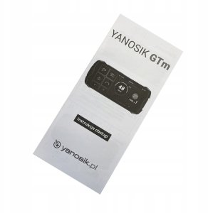 Nawigacja GPS Yanosik Komunikator drogowy Yanosik GTm dotykowy ekran 11