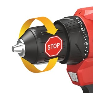 Wiertarko-wkrętarka Yato YATO WIERTARKO WKRĘTARKA AKUMULATOROWA BEZSZCZOTKOWA LED 18V AKU 2Ah 45Nm 6