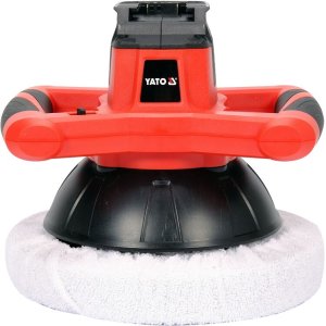 Yato POLERKA SAMOCHODOWA AKUMULATOROWA 18V +2 NAKŁADKI 2