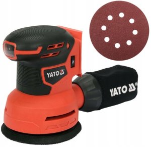 Szlifierka Yato YATO SZLIFIERKA MIMOŚRODOWA OSCYLACYJNA WIELOFUNKCYJNA 18V 125MM REGULACJA 11