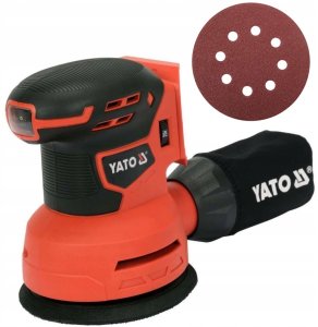 Szlifierka Yato YATO SZLIFIERKA MIMOŚRODOWA OSCYLACYJNA WIELOFUNKCYJNA 18V 125MM REGULACJA 12
