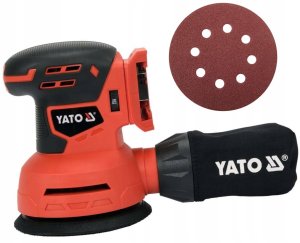 Szlifierka Yato YATO SZLIFIERKA MIMOŚRODOWA OSCYLACYJNA WIELOFUNKCYJNA 18V 125MM REGULACJA 14