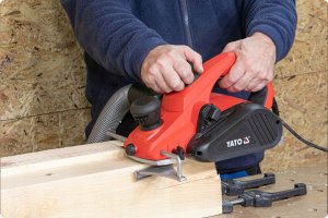 Yato YATO STRUG ELEKTRYCZNY HEBEL HEBLARKA 1300W SZEROKOŚĆ 110MM REGULACJA 7