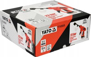 Myjka ciśnieniowa Yato MYJKA CIŚNIENIOWA AKU 18V FUNKCJA ZASYSANIA WODY 8