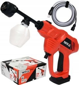 Myjka ciśnieniowa Yato MYJKA CIŚNIENIOWA AKU 18V FUNKCJA ZASYSANIA WODY 9