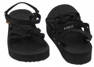 Teva Teva W Midform Kena Slim Sandals 1173494-BLK Czarne 38 5