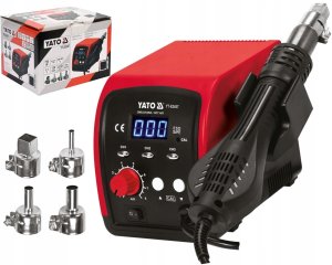 Yato YATO STACJA LUTOWNICZA HOT AIR Z WYŚWIETLACZEM LED 750W LUTOWNICA 11