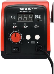 Yato YATO STACJA LUTOWNICZA HOT AIR Z WYŚWIETLACZEM LED 750W LUTOWNICA 14