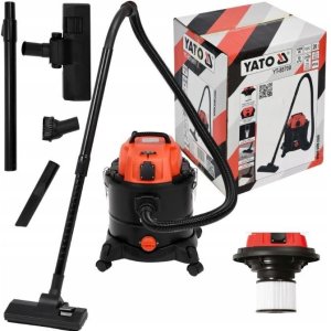 Odkurzacz przemysłowy Yato YATO ODKURZACZ WARSZTATOWY Z FUNKCJĄ DMUCHAWY 1400W 20L NA SUCHO I MOKRO 13