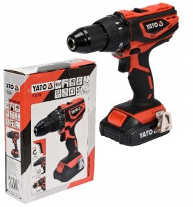 Wiertarko-wkrętarka Yato YATO WIERTARKO-WKRĘTARKA UDAROWA 40Nm AKUMULATOROWA 18V + BATERIA 2Ah 8