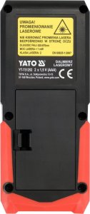 Dalmierz laserowy Yato YATO DALMIERZ LASEROWY MIERNIK ODLEGŁOŚCI CYFROWY 100M 3