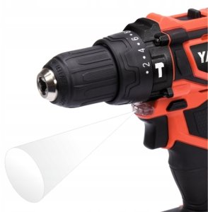 Wiertarko-wkrętarka Yato YATO WIERTARKO WKRĘTARKA 18V 40Nm 2 BIEGI AKUMULATOROWA KORPUS BEZ BATERII 4