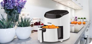 Frytkownica beztłuszczowa Zelmer Frytkownica beztłuszczowa Zelmer ZAF3551W 1200W 3,5L Termoobieg Biała 7