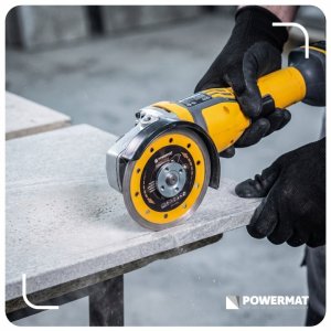 Powermat TARCZA DIAMENTOWA 125MM 1,4MM DO CIĘCIA BETONU GRESU CERAMIKI BRUKU SPIEKU 11