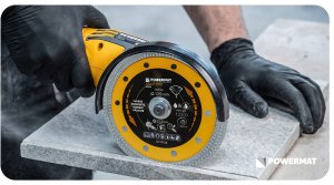 Powermat TARCZA DIAMENTOWA 125MM 1,4MM DO CIĘCIA BETONU GRESU CERAMIKI BRUKU SPIEKU 12