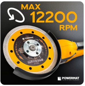 Powermat TARCZA DIAMENTOWA 125MM 1,4MM DO CIĘCIA BETONU GRESU CERAMIKI BRUKU SPIEKU 18