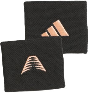 Adidas Frotka na rękę adidas Anthony Edwards Wristband 2 szt. czarna KS4350 Dorośli M/L 4