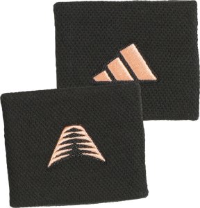 Adidas Frotka na rękę adidas Anthony Edwards Wristband 2 szt. czarna KS4350 Dorośli M/L 7