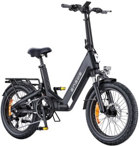 Rower elektryczny Airwheel Składany elektryczny rower ENGWE L20 3.0 Boost czarny 250W (L20_30BLACK) 2