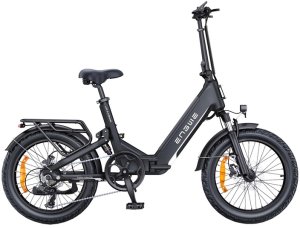 Rower elektryczny Airwheel Składany elektryczny rower ENGWE L20 3.0 Boost czarny 250W (L20_30BLACK) 3